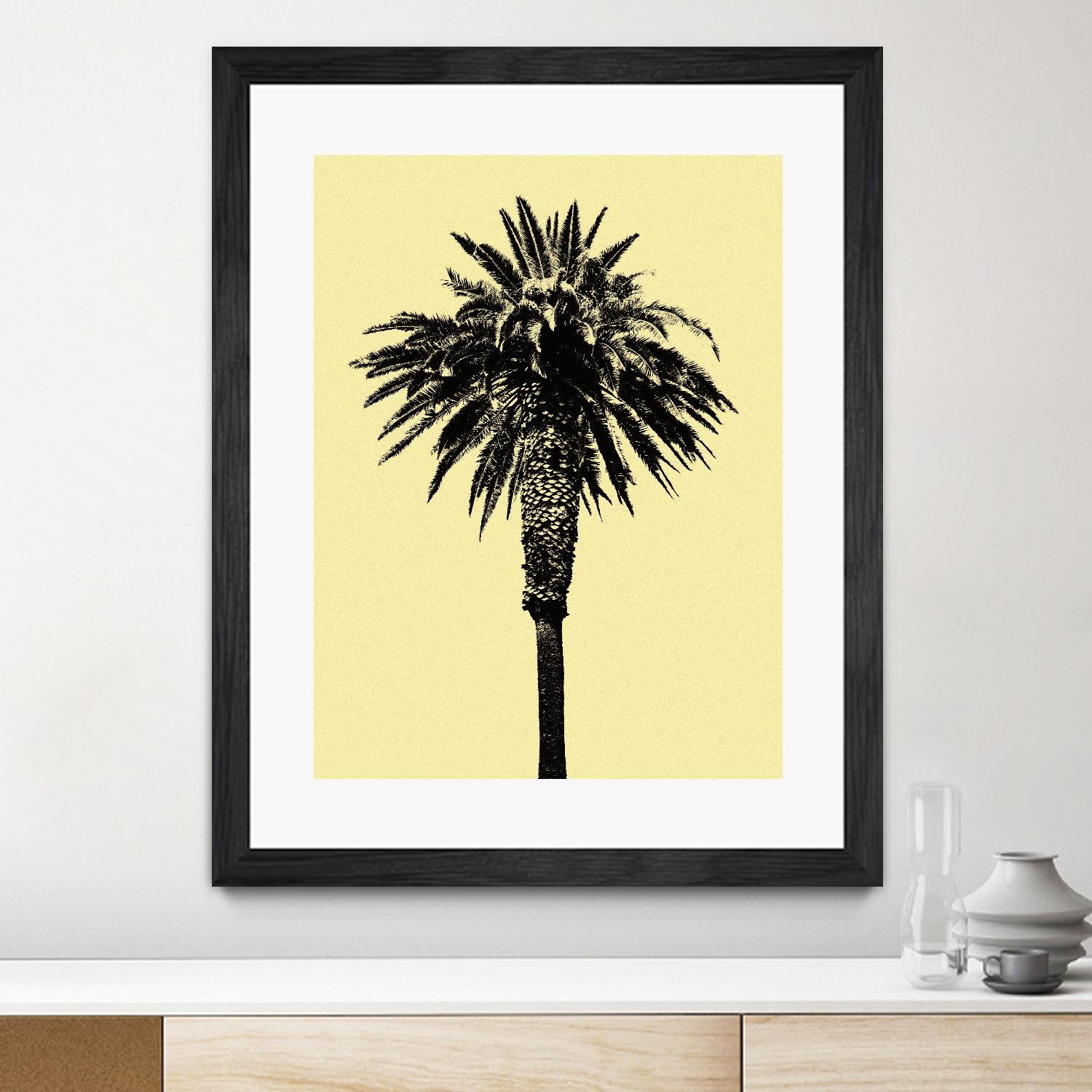 Palm Tree 1996 (Yellow) by Erik Asla on GIANT ART - multicolor photography; contemporary