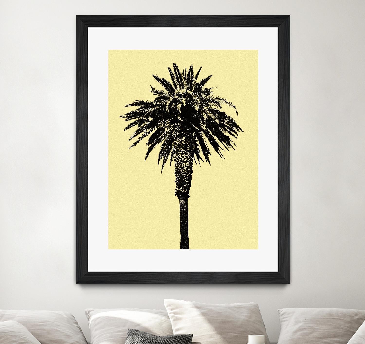 Palm Tree 1996 (Yellow) by Erik Asla on GIANT ART - multicolor photography; contemporary