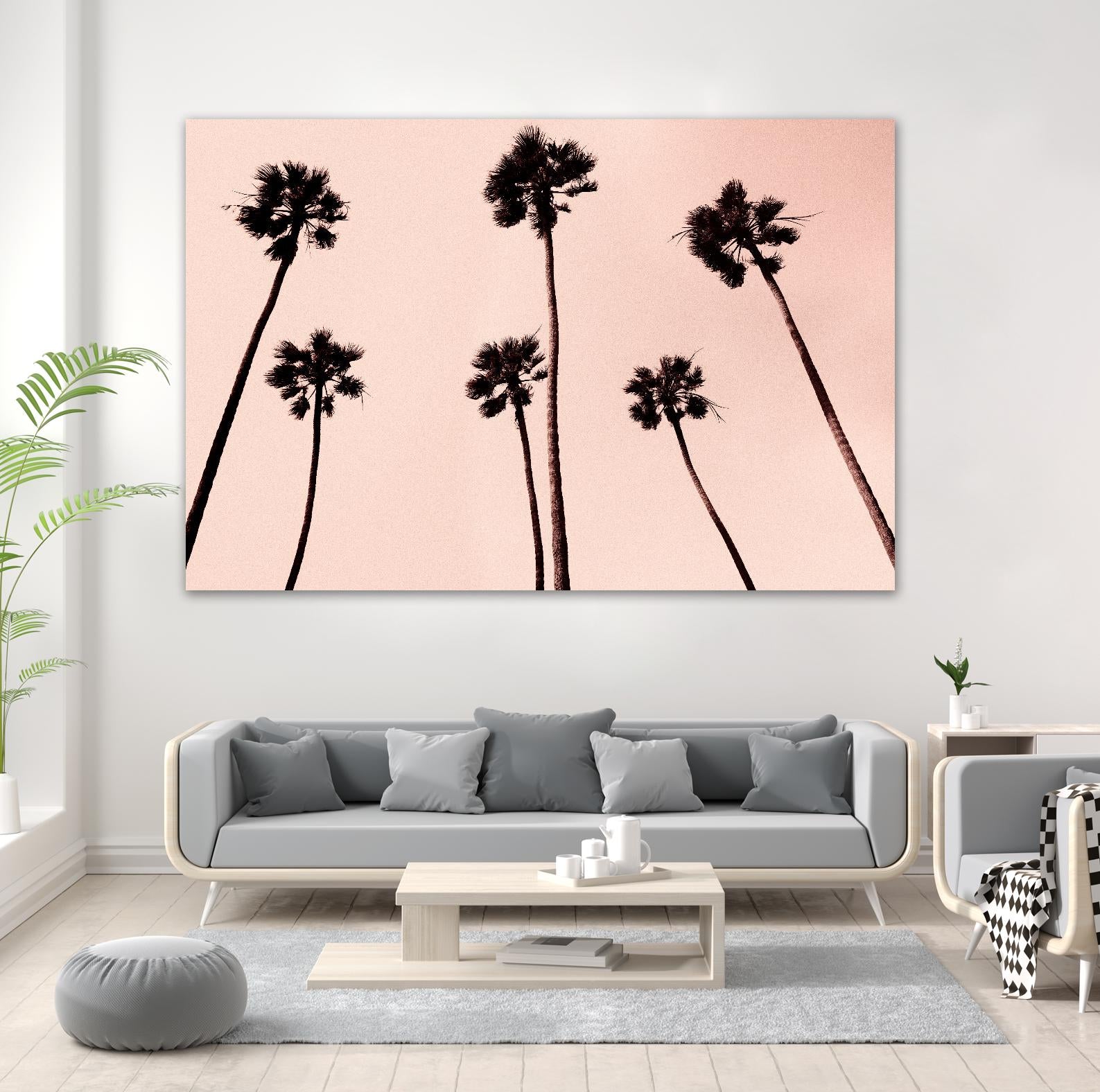 Palm Trees 1997 Copper by Erik Asla on GIANT ART - multicolor photography; contemporary
