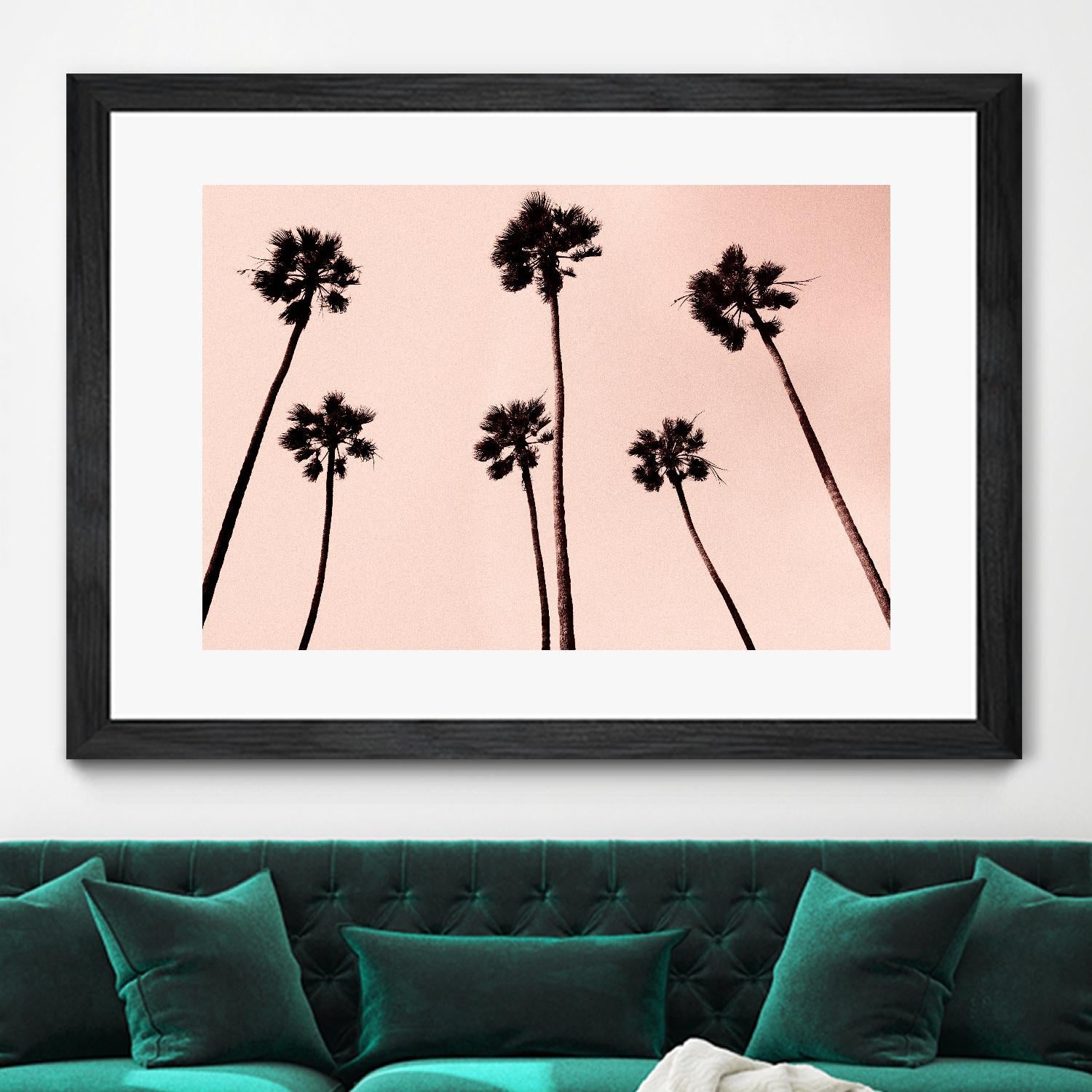 Palm Trees 1997 Copper by Erik Asla on GIANT ART - multicolor photography; contemporary