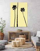 Palm Trees 2000 (Yellow) by Erik Asla on GIANT ART - multicolor photography; contemporary