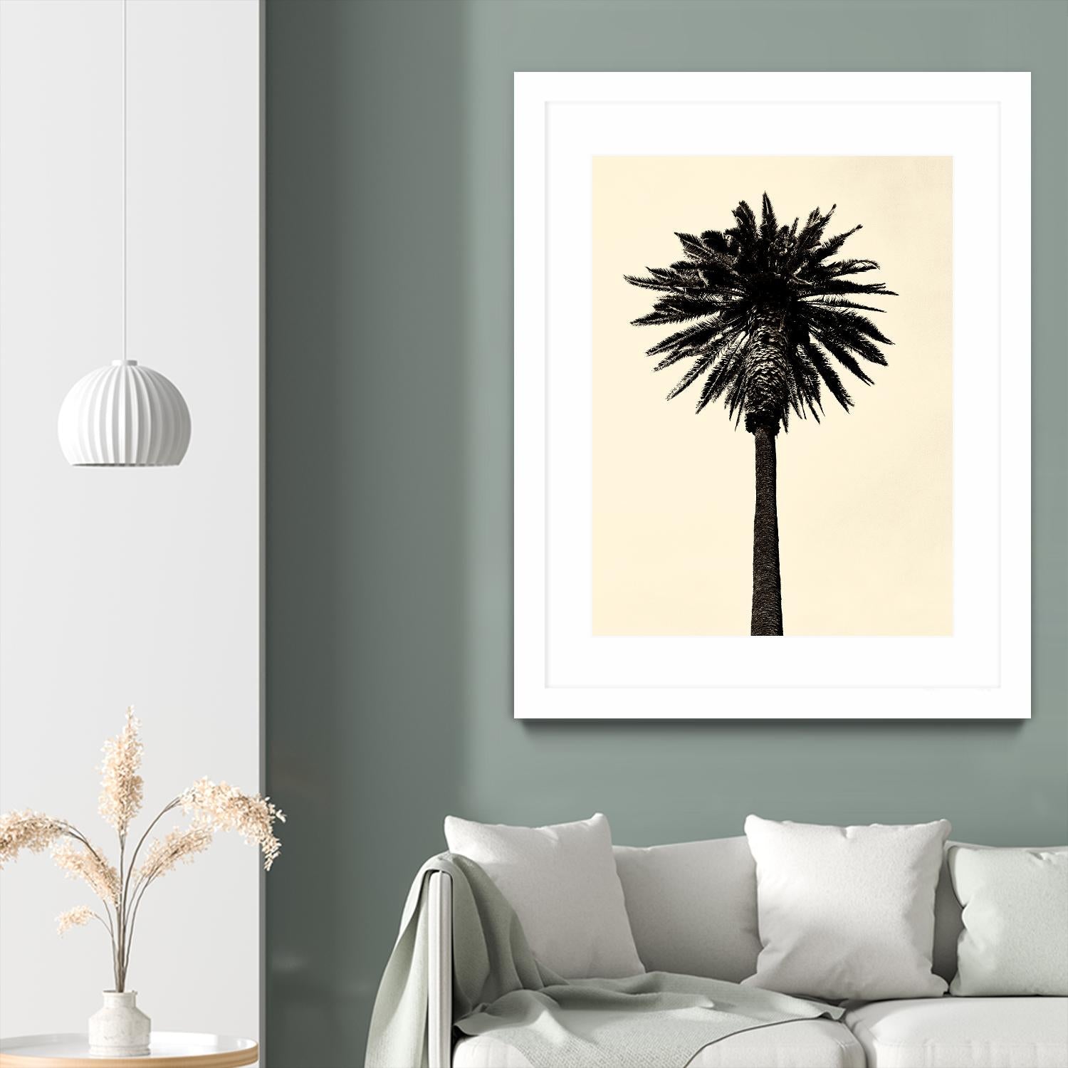 Palm Tree 1979 Tan by Erik Asla on GIANT ART - multicolor photography; contemporary