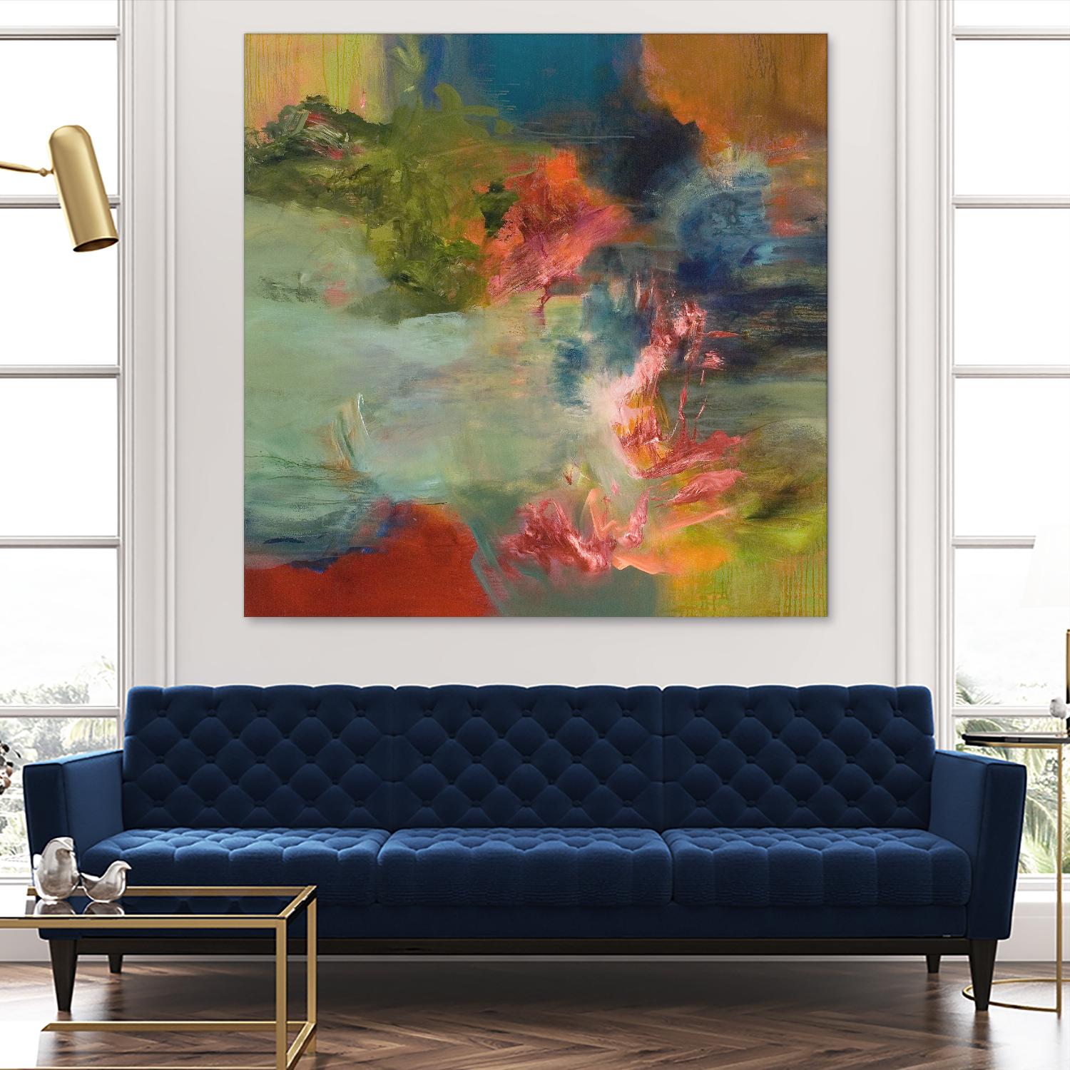 Midcenttury Flight by Emilia Arana on GIANT ART - multicolor abstracts, contemporary