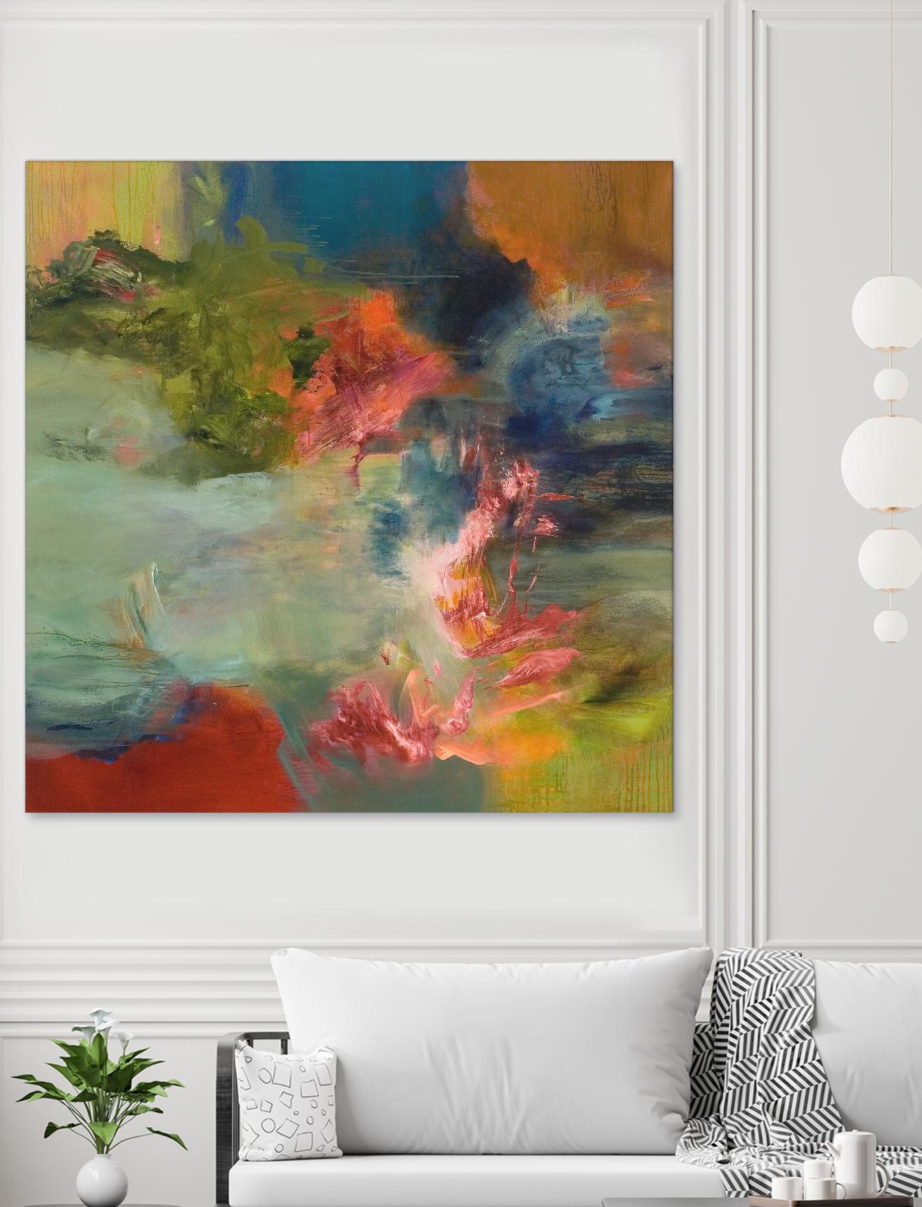 Midcenttury Flight by Emilia Arana on GIANT ART - multicolor abstracts, contemporary