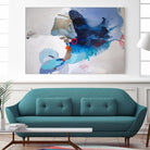 Ocean Tides by Lina Alattar on GIANT ART - multicolor abstracts, contemporary