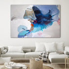 Ocean Tides by Lina Alattar on GIANT ART - multicolor abstracts, contemporary