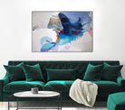Ocean Tides by Lina Alattar on GIANT ART - multicolor abstracts, contemporary