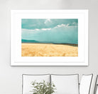 Harvest Shadow by Annie Bailey Art on GIANT ART - blue,beige landscapes, photography, farms, hills