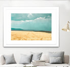 Harvest Shadow by Annie Bailey Art on GIANT ART - blue,beige landscapes, photography, farms, hills