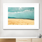 Harvest Shadow by Annie Bailey Art on GIANT ART - blue,beige landscapes, photography, farms, hills