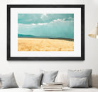 Harvest Shadow by Annie Bailey Art on GIANT ART - blue,beige landscapes, photography, farms, hills