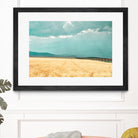 Harvest Shadow by Annie Bailey Art on GIANT ART - blue,beige landscapes, photography, farms, hills