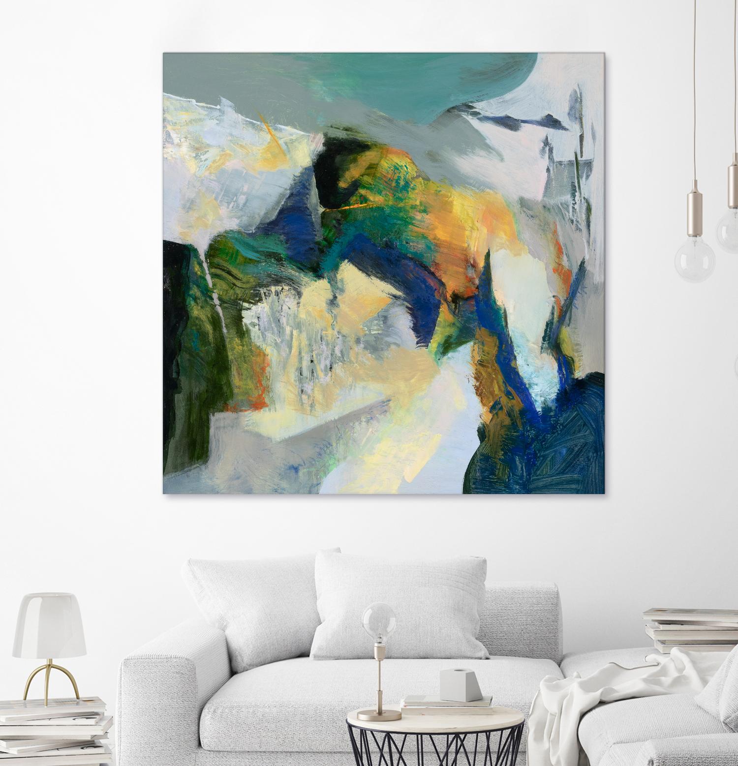 Iceberg by Emilia Arana on GIANT ART - multicolor abstracts, contemporary