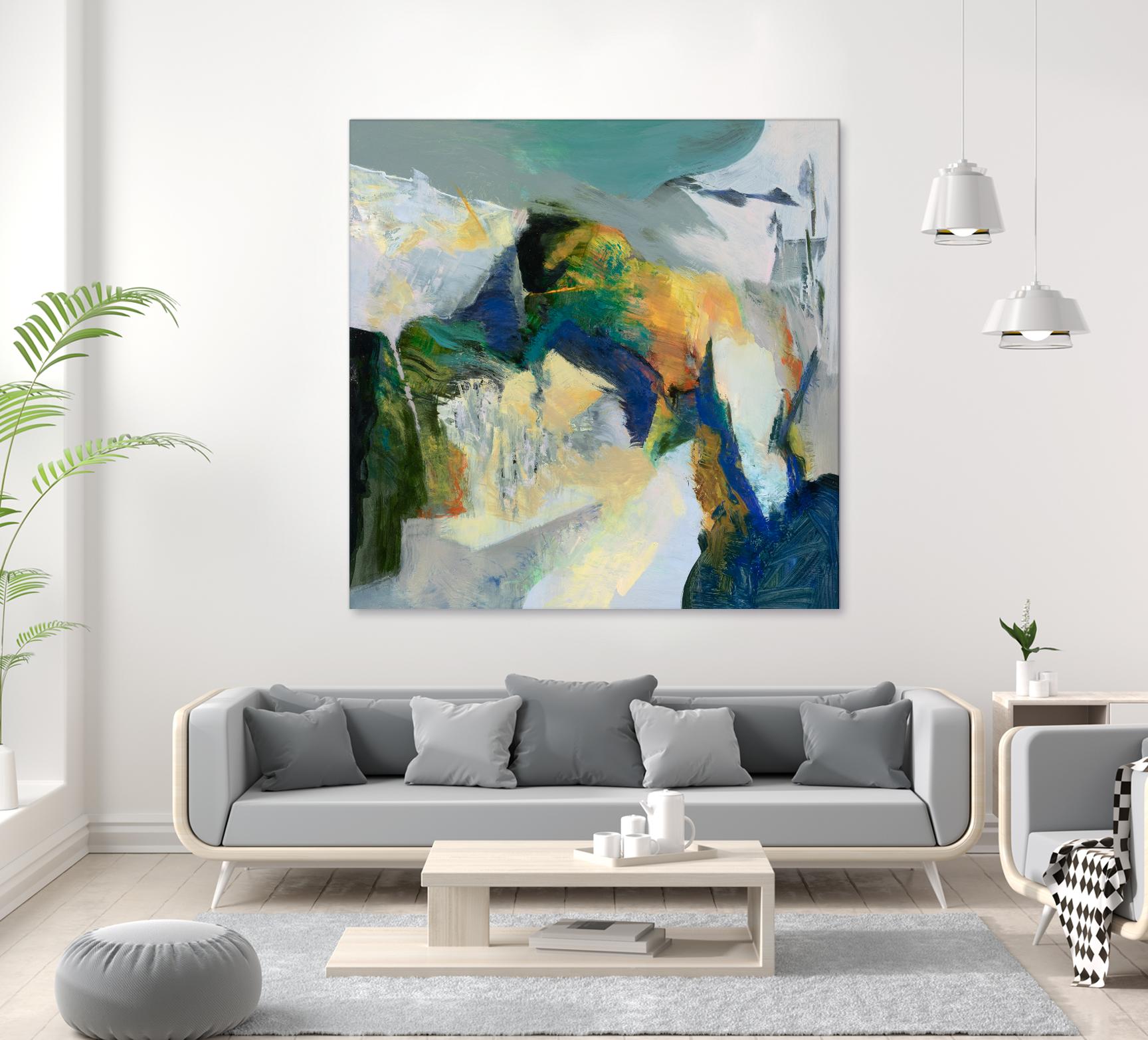 Iceberg by Emilia Arana on GIANT ART - multicolor abstracts, contemporary