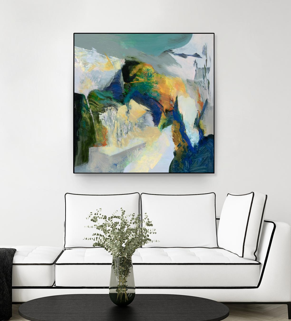 Iceberg by Emilia Arana on GIANT ART - multicolor abstracts, contemporary