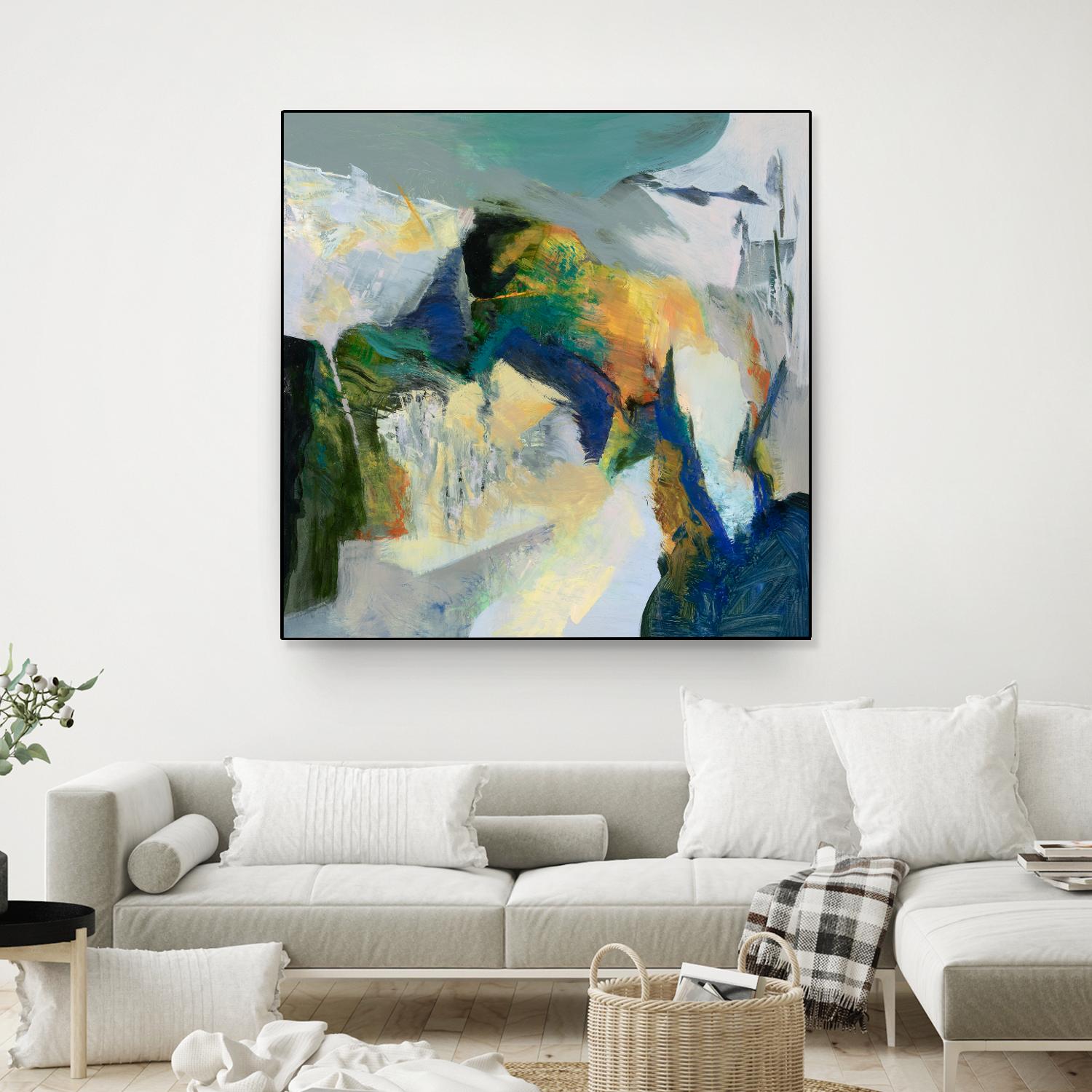 Iceberg by Emilia Arana on GIANT ART - multicolor abstracts, contemporary