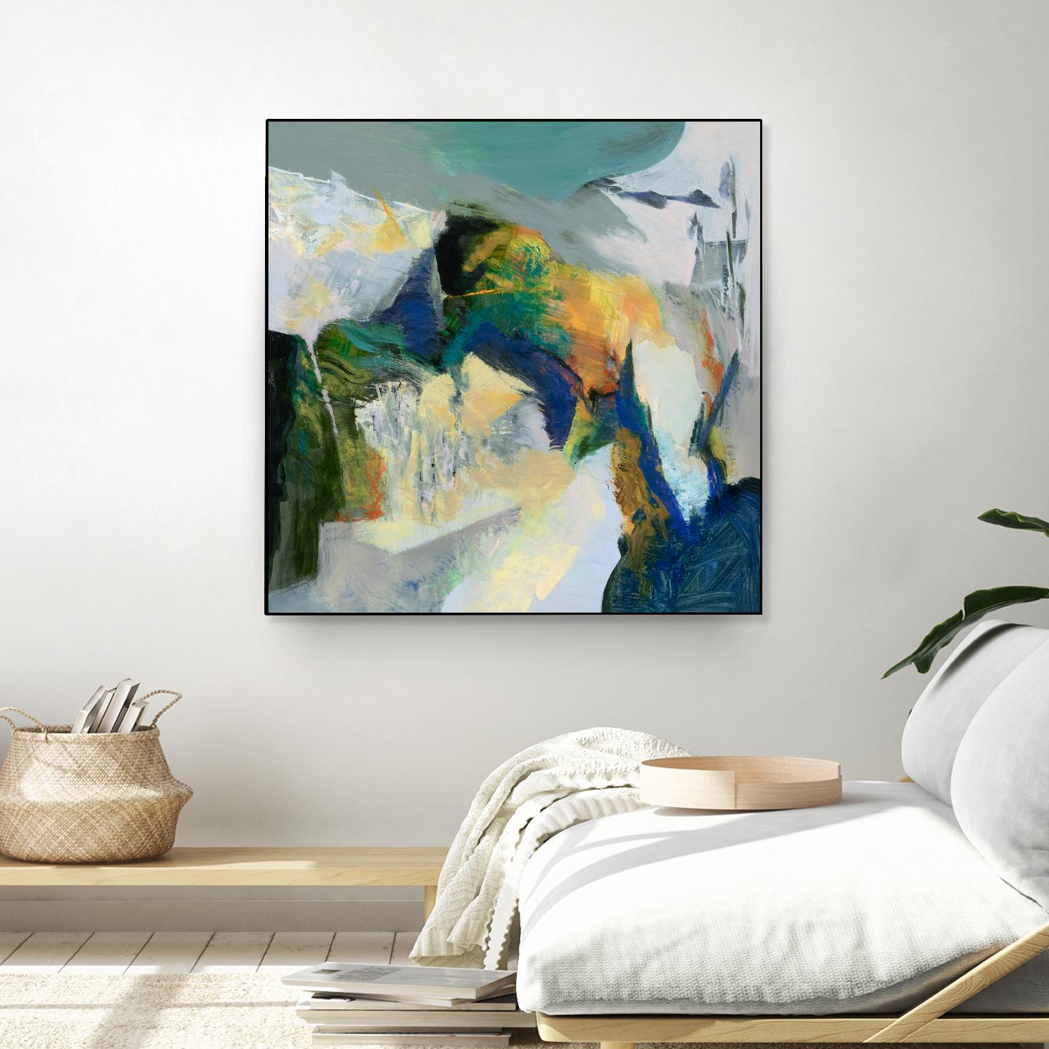 Iceberg by Emilia Arana on GIANT ART - multicolor abstracts, contemporary