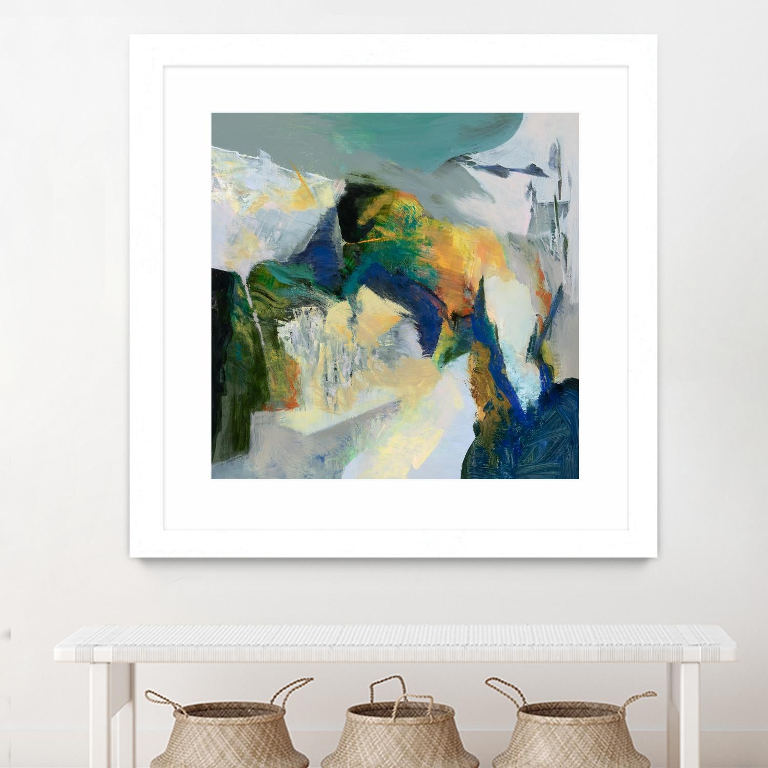Iceberg by Emilia Arana on GIANT ART - multicolor abstracts, contemporary