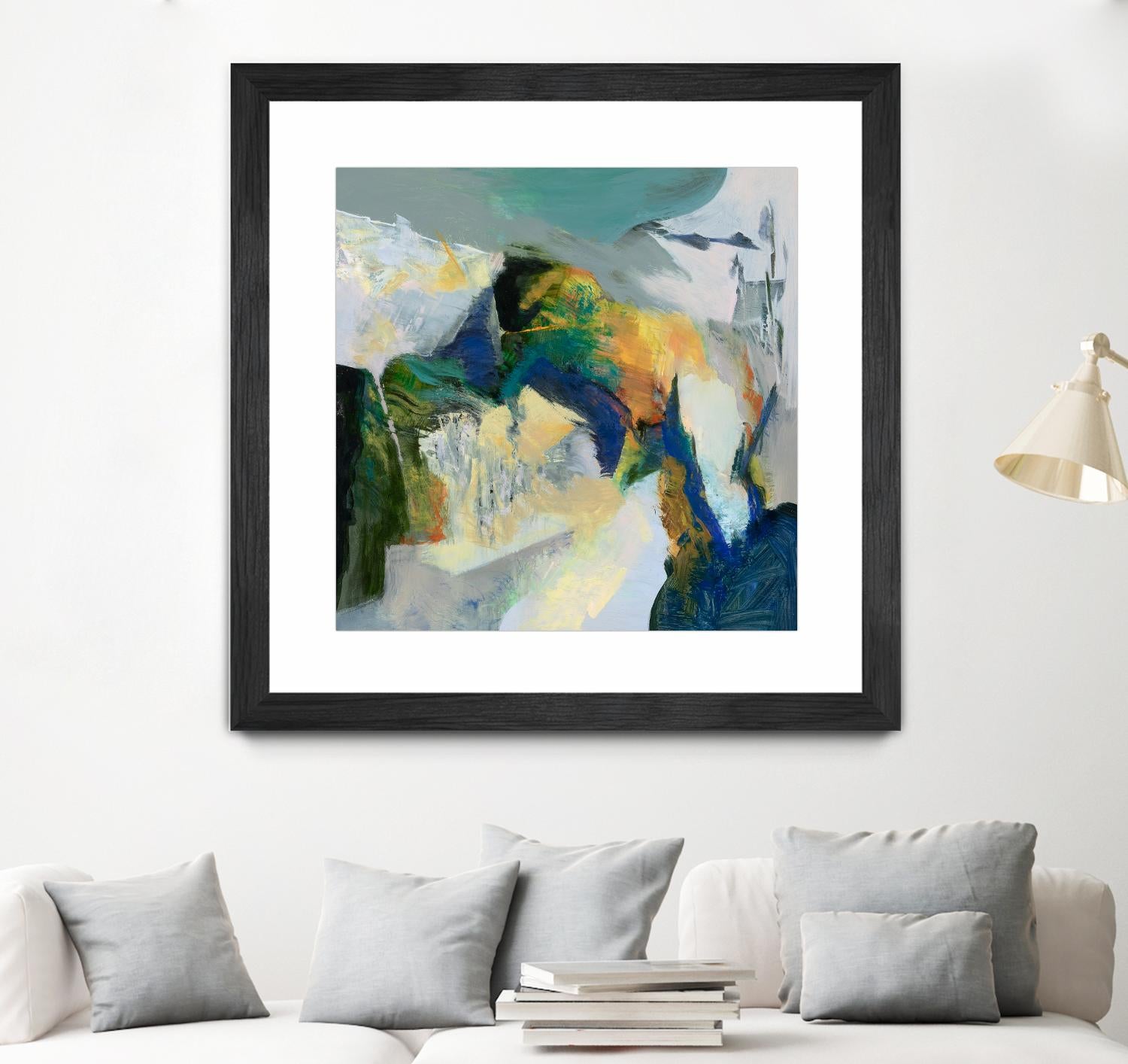 Iceberg by Emilia Arana on GIANT ART - multicolor abstracts, contemporary