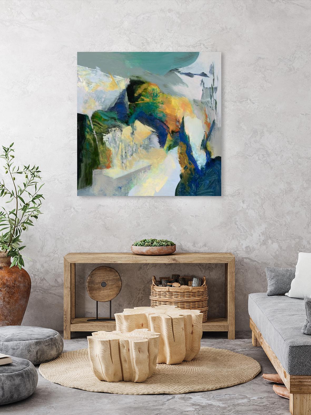 Iceberg by Emilia Arana on GIANT ART - multicolor abstracts, contemporary