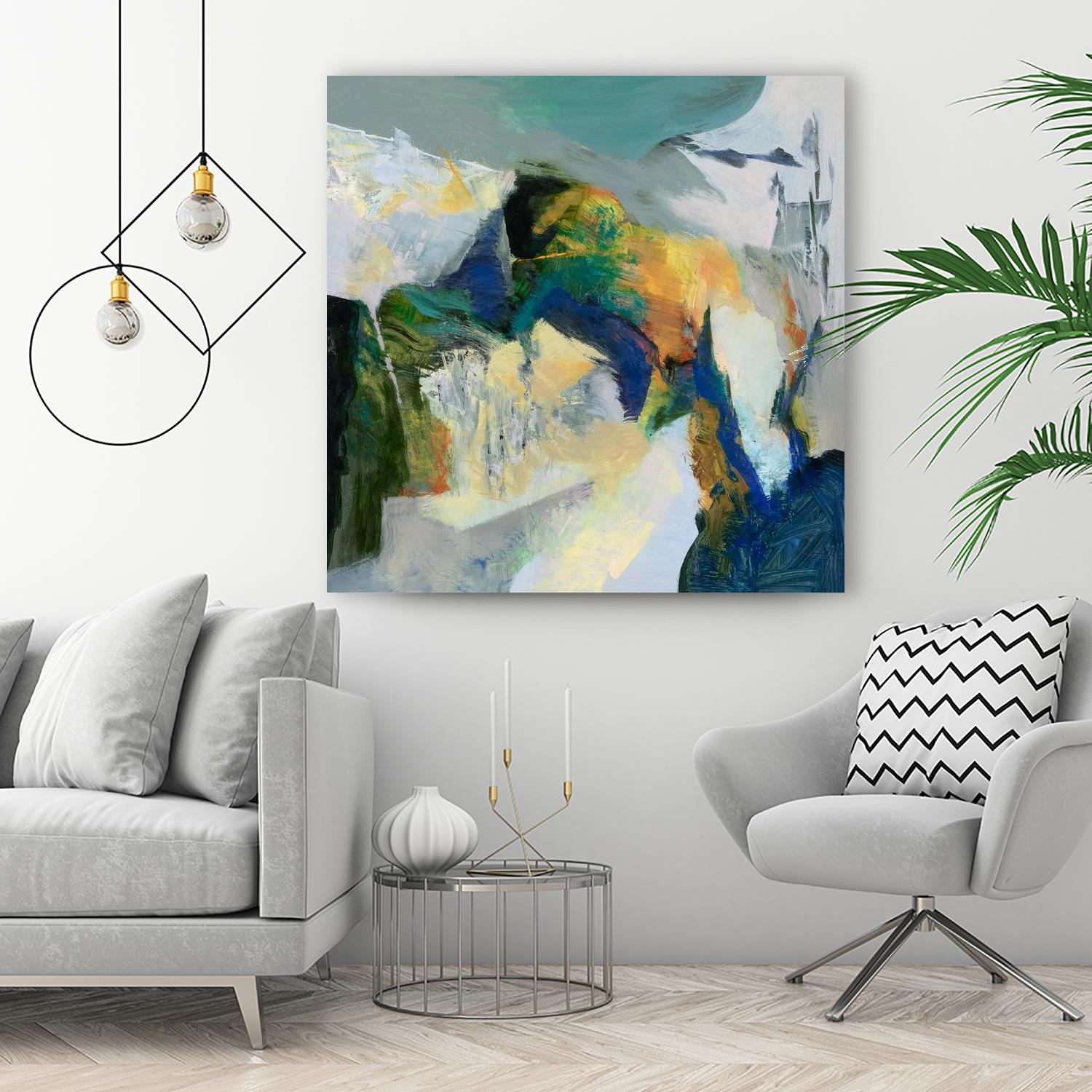 Iceberg by Emilia Arana on GIANT ART - multicolor abstracts, contemporary