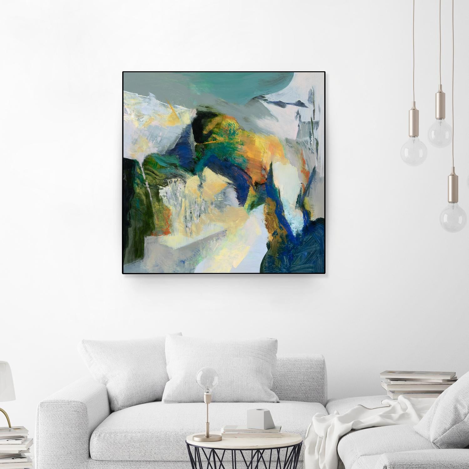 Iceberg by Emilia Arana on GIANT ART - multicolor abstracts, contemporary