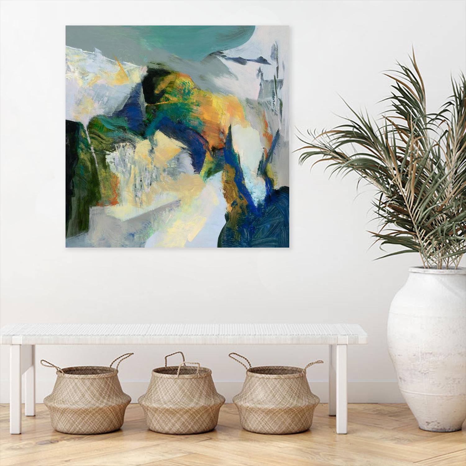 Iceberg by Emilia Arana on GIANT ART - multicolor abstracts, contemporary