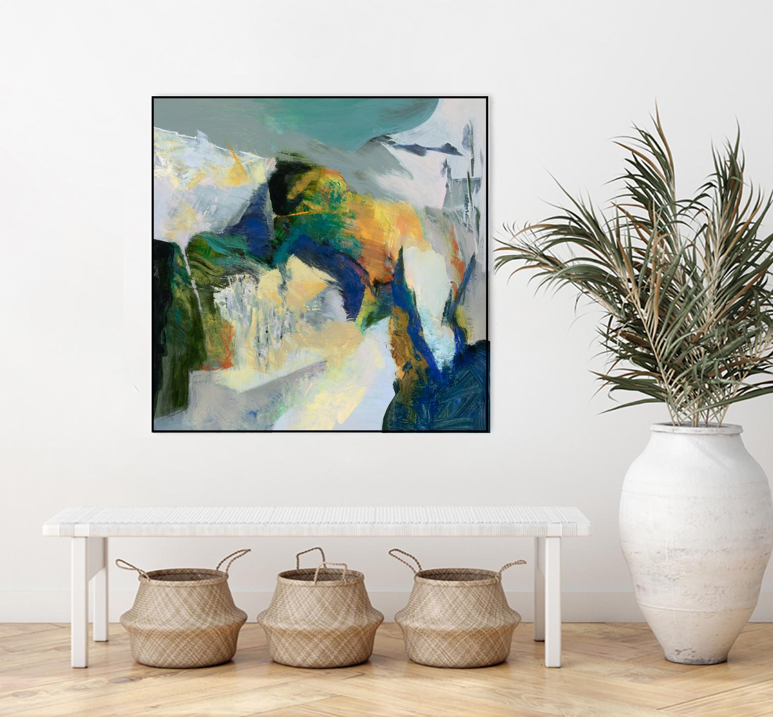 Iceberg by Emilia Arana on GIANT ART - multicolor abstracts, contemporary