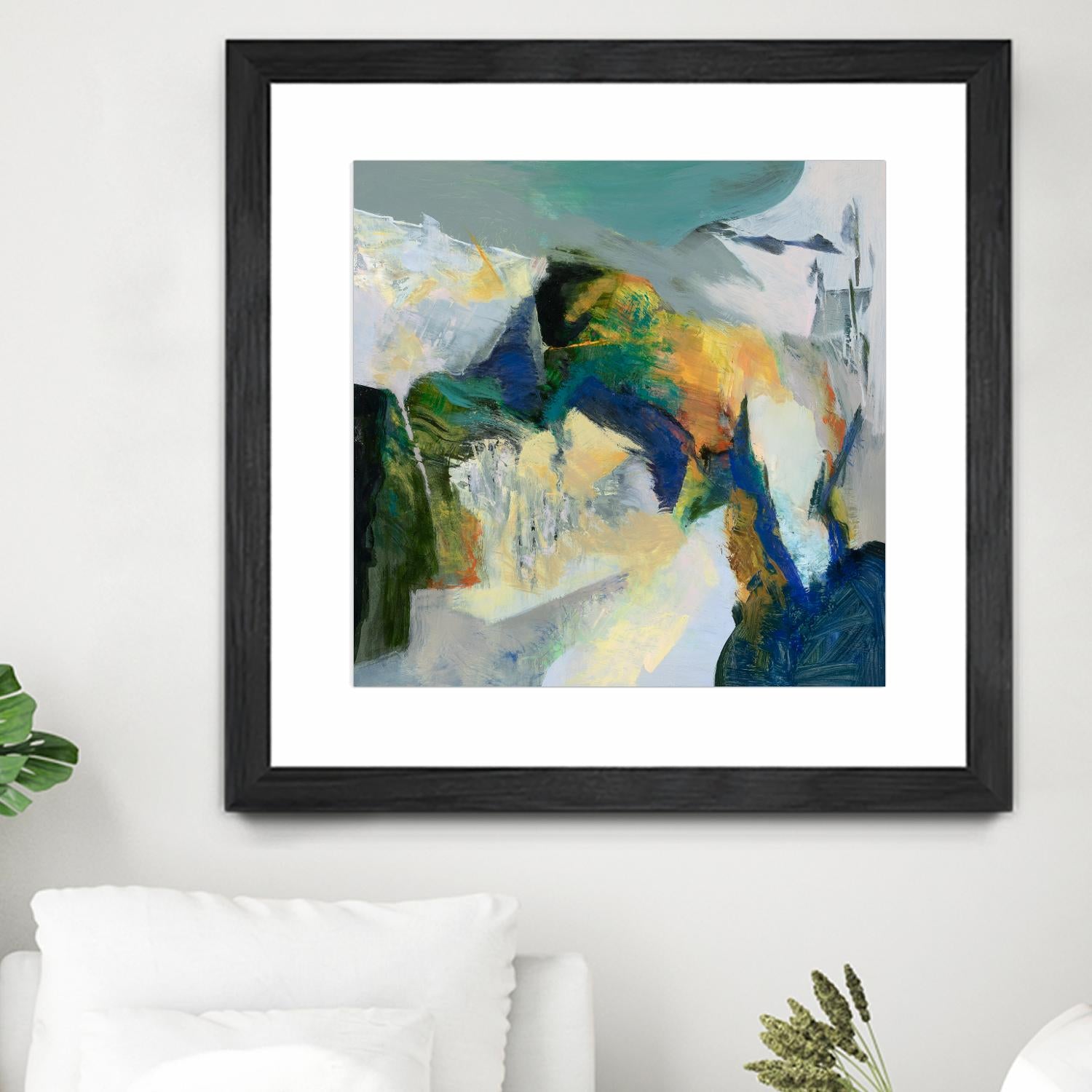 Iceberg by Emilia Arana on GIANT ART - multicolor abstracts, contemporary