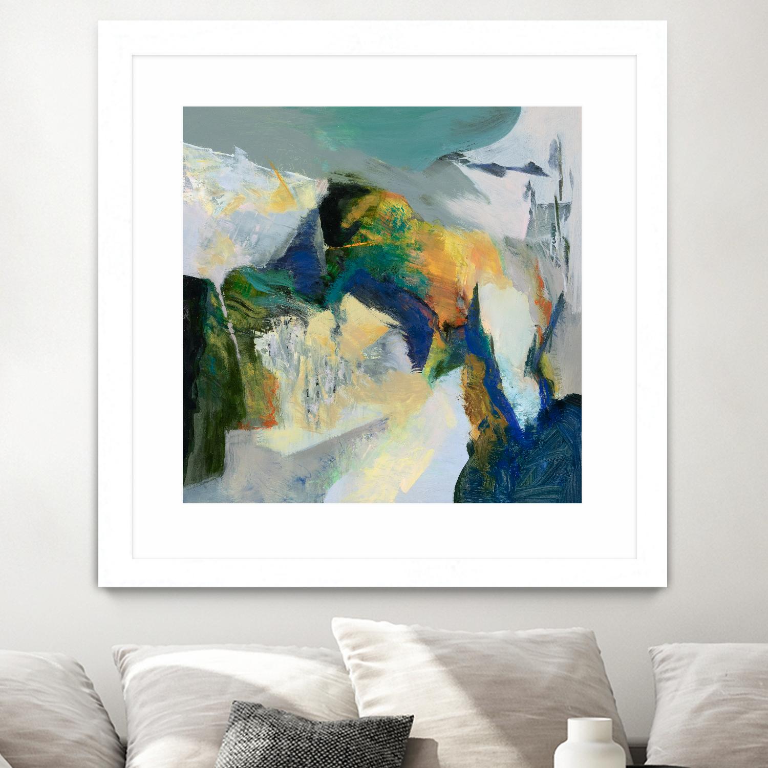 Iceberg by Emilia Arana on GIANT ART - multicolor abstracts, contemporary