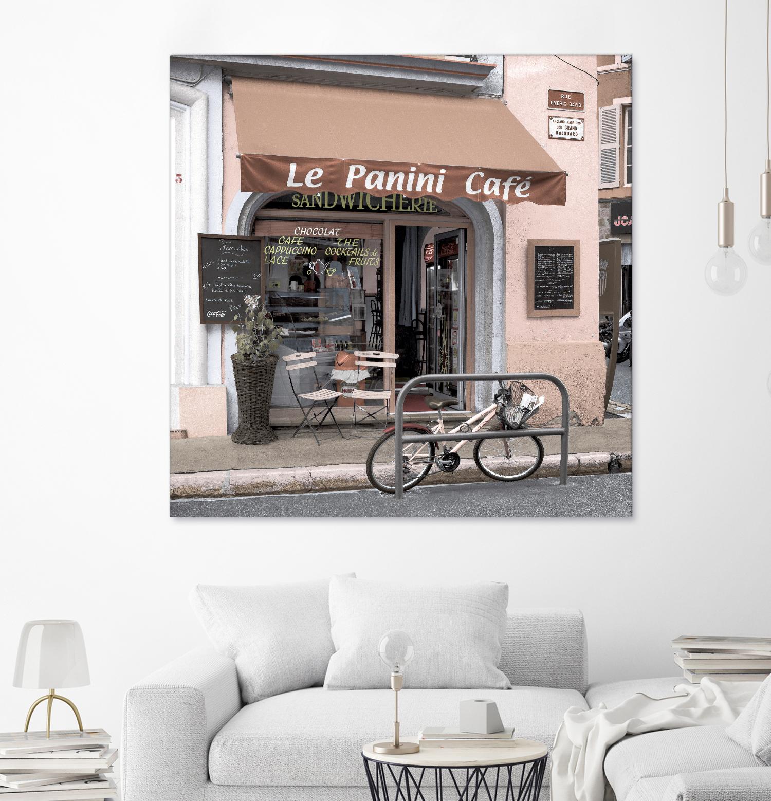 Le Panini Café by Alan Blaustein on GIANT ART - multicolor photography; landscapes; cuisine