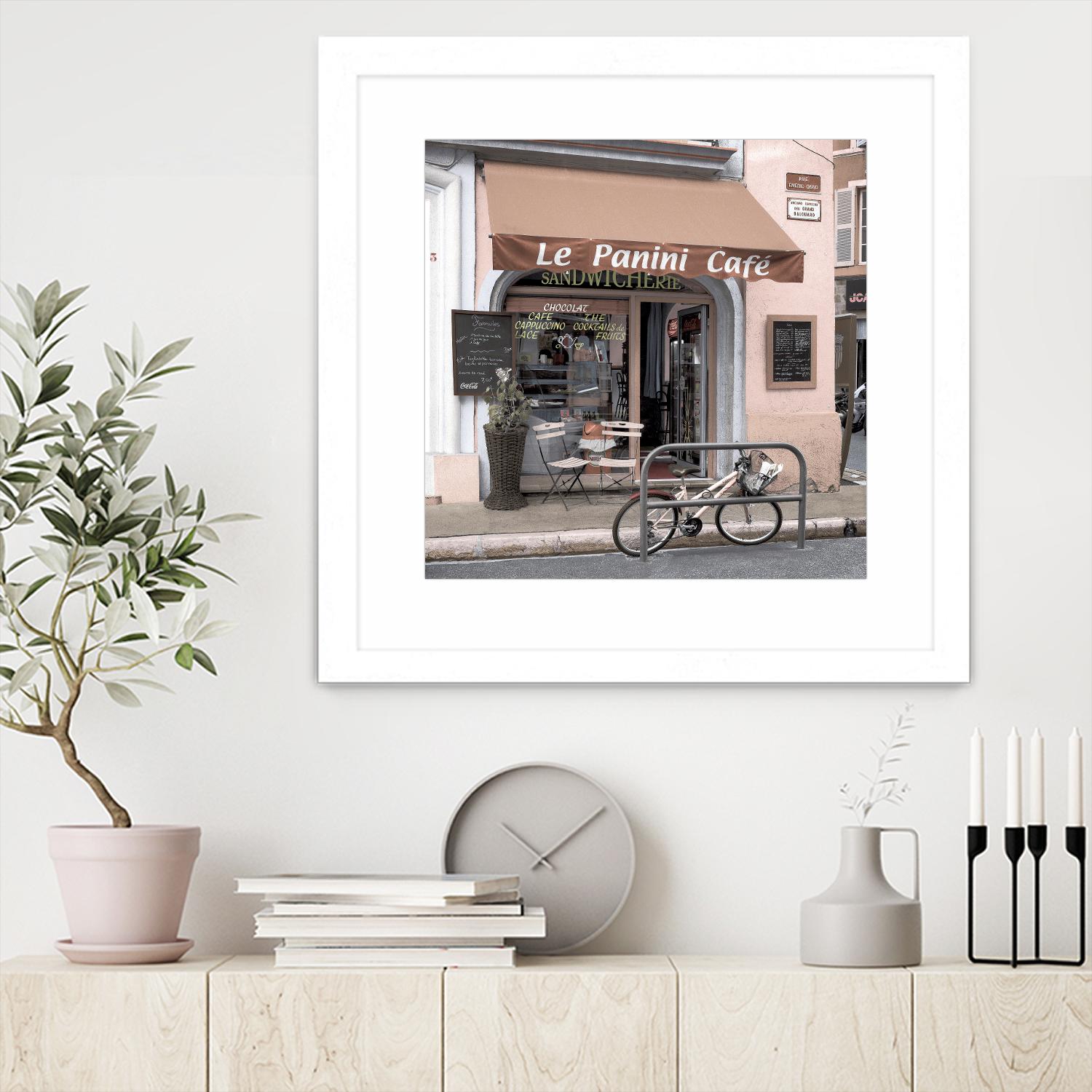 Le Panini Café by Alan Blaustein on GIANT ART - multicolor photography; landscapes; cuisine