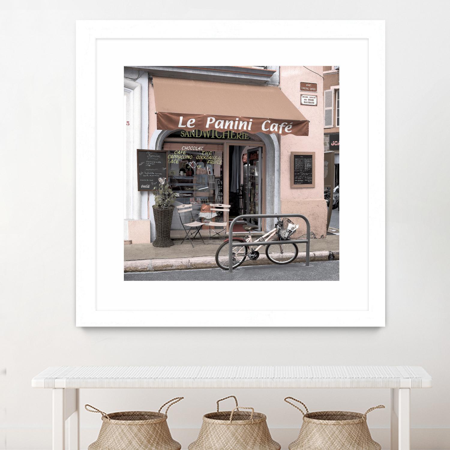 Le Panini Café by Alan Blaustein on GIANT ART - multicolor photography; landscapes; cuisine