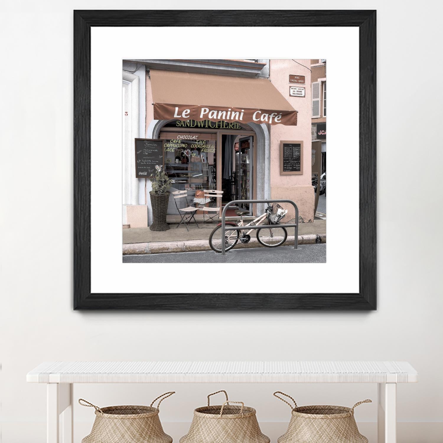 Le Panini Café by Alan Blaustein on GIANT ART - multicolor photography; landscapes; cuisine