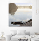 Boats on the Seine #2 by Alan Blaustein on GIANT ART - multicolor photography; landscapes