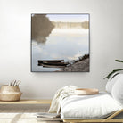 Boats on the Seine #2 by Alan Blaustein on GIANT ART - multicolor photography; landscapes