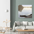 Boats on the Seine #2 by Alan Blaustein on GIANT ART - multicolor photography; landscapes