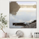 Boats on the Seine #2 by Alan Blaustein on GIANT ART - multicolor photography; landscapes