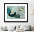 Emptiness by Sidsel Brix on GIANT ART - green,yellow abstracts, contemporary