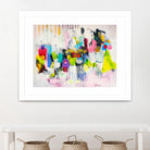 Lost in Oklahoma by Cynthia Anne Brown on GIANT ART - pink,yellow abstracts, contemporary