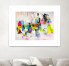 Lost in Oklahoma by Cynthia Anne Brown on GIANT ART - pink,yellow abstracts, contemporary