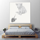 Qu’est-ce que c’est? by Jon Bertelli on GIANT ART - multicolor photography; animals