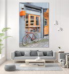 Red Bicycle, Japan by Alan Blaustein on GIANT ART - multicolor photography; landscapes