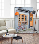 Red Bicycle, Japan by Alan Blaustein on GIANT ART - multicolor photography; landscapes