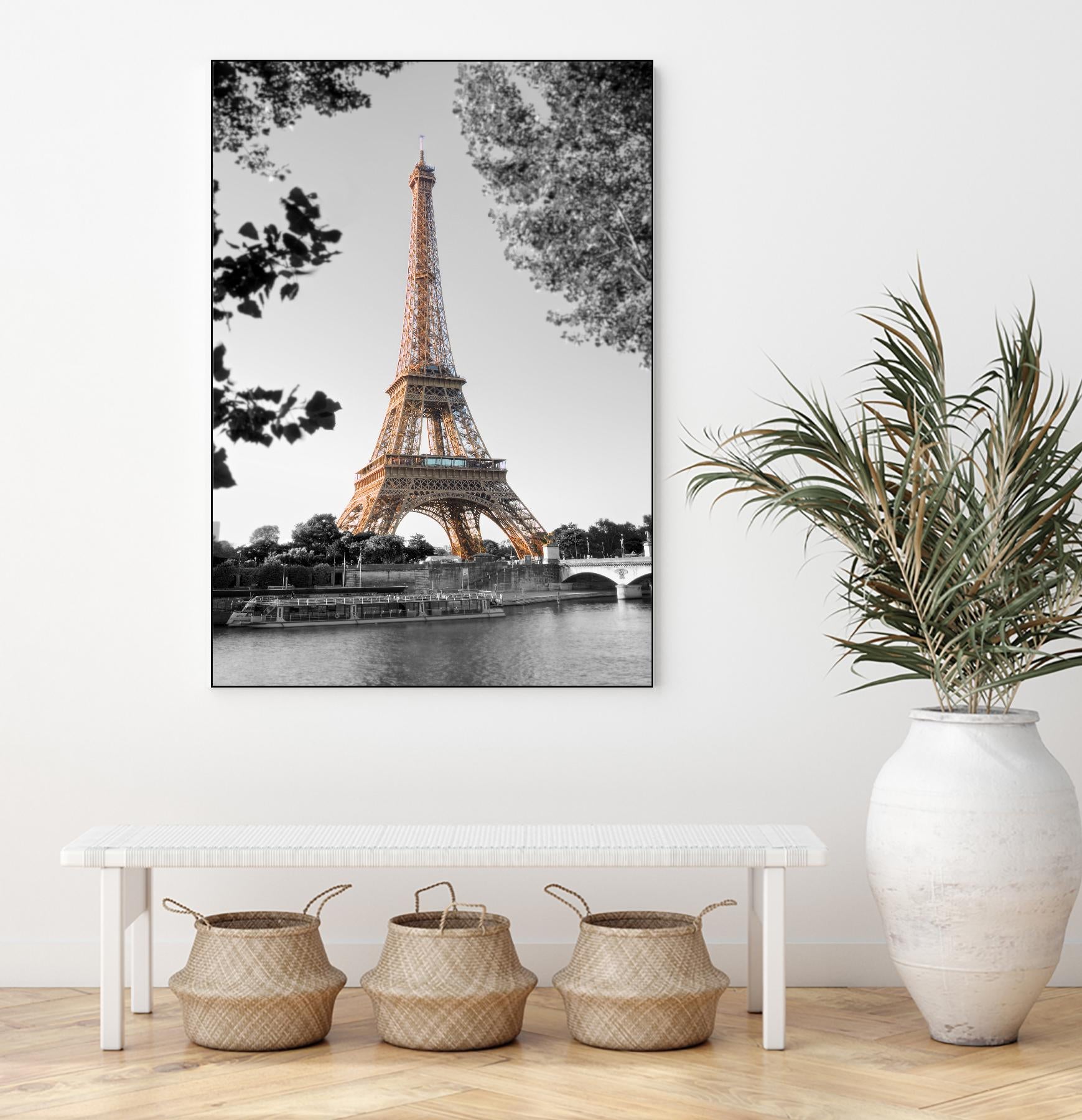 Matin sur la Seine by Alan Blaustein on GIANT ART - multicolor photography; people/places; landscapes