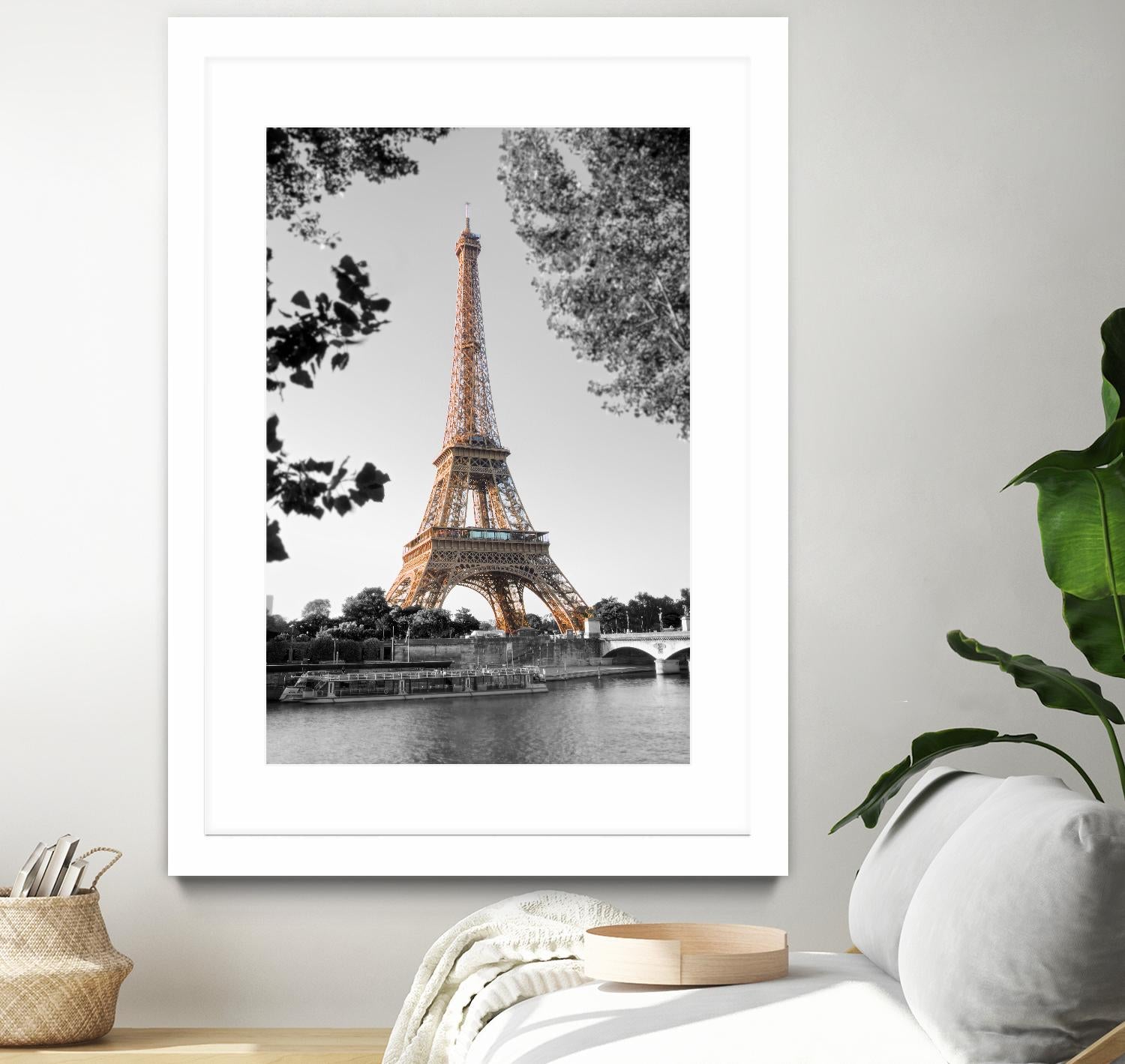 Matin sur la Seine by Alan Blaustein on GIANT ART - multicolor photography; people/places; landscapes