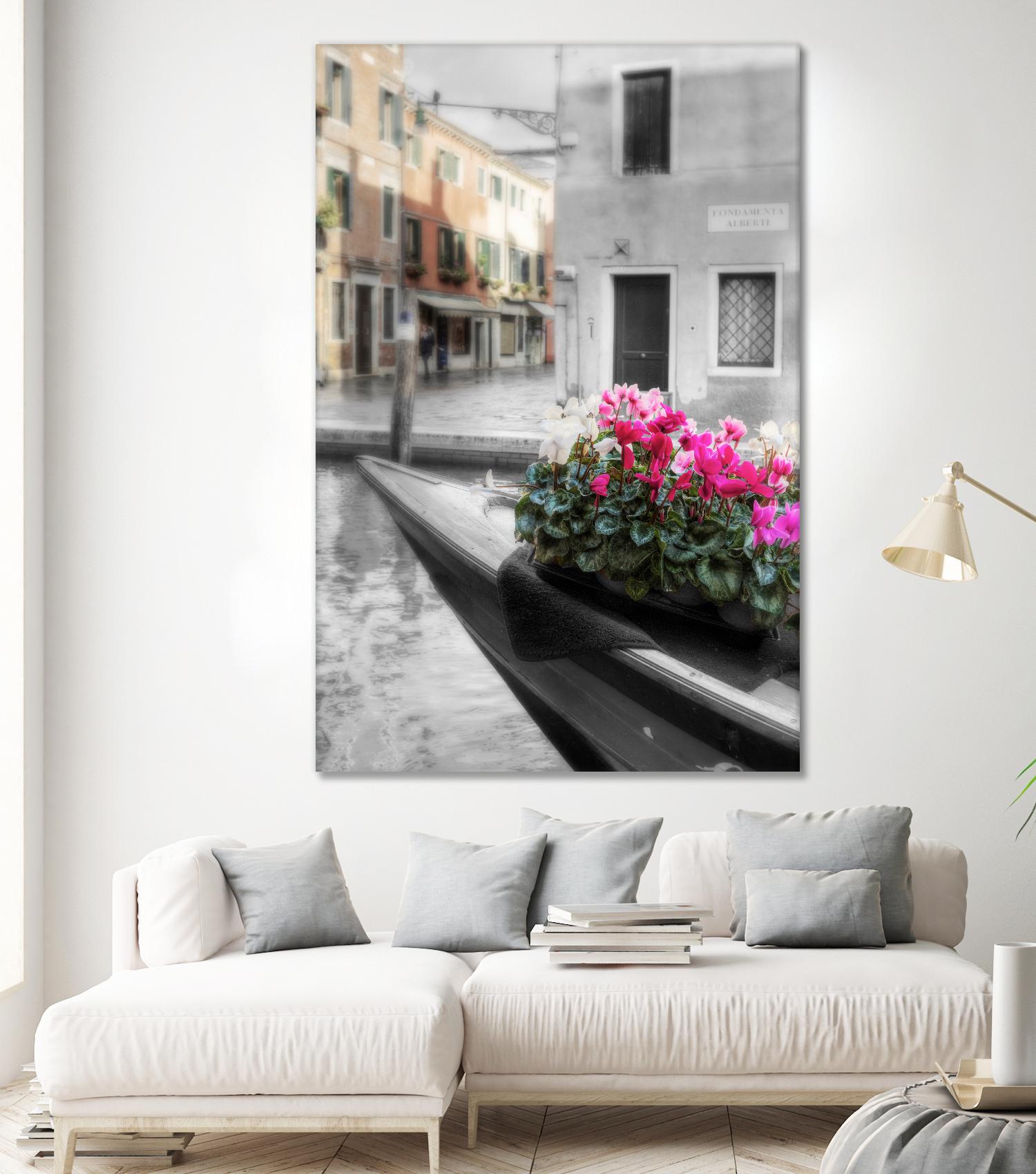 Canal Fiori #1 by Alan Blaustein on GIANT ART - multicolor photography; landscapes