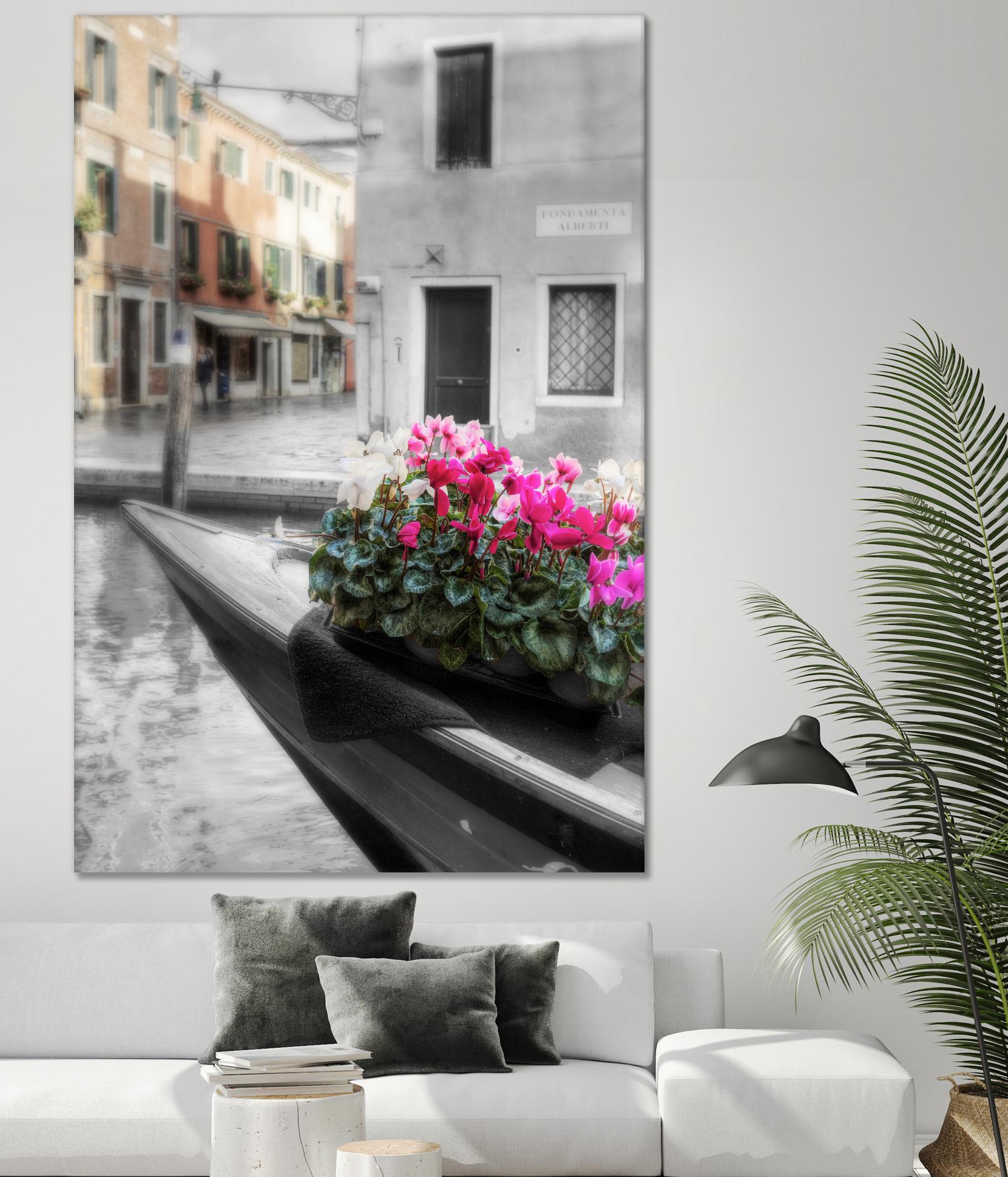 Canal Fiori #1 by Alan Blaustein on GIANT ART - multicolor photography; landscapes