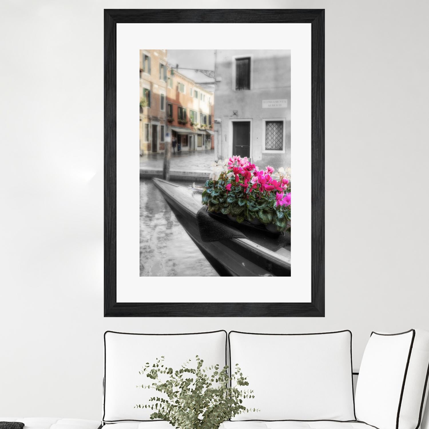 Canal Fiori #1 by Alan Blaustein on GIANT ART - multicolor photography; landscapes