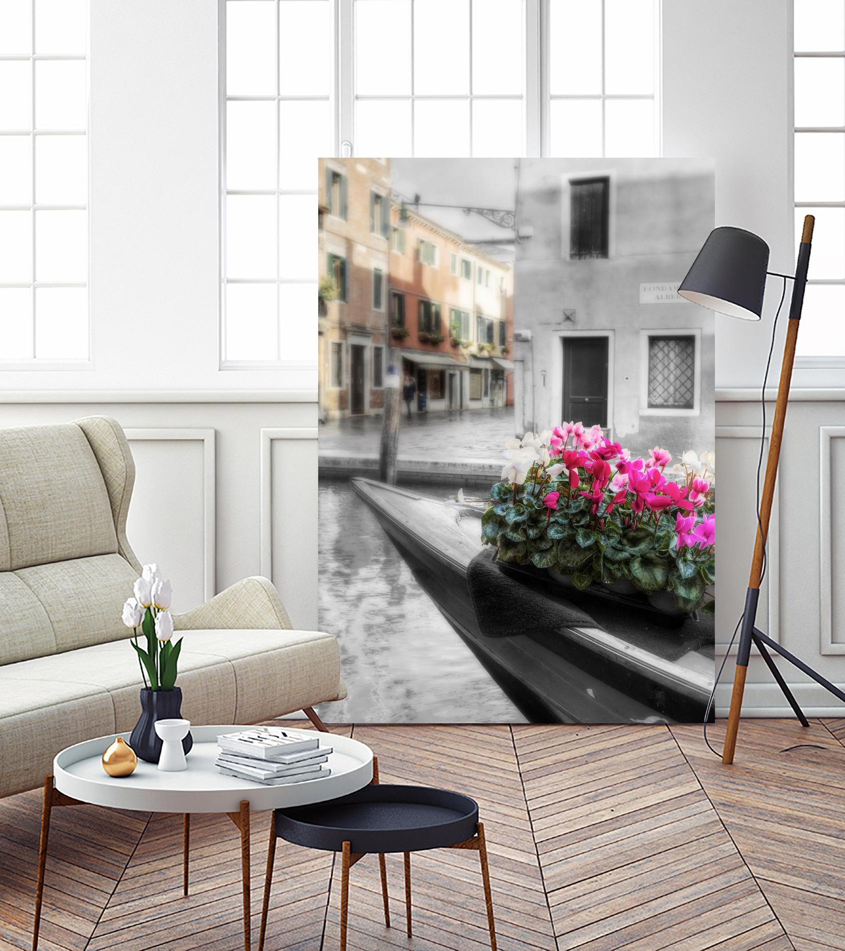 Canal Fiori #1 by Alan Blaustein on GIANT ART - multicolor photography; landscapes